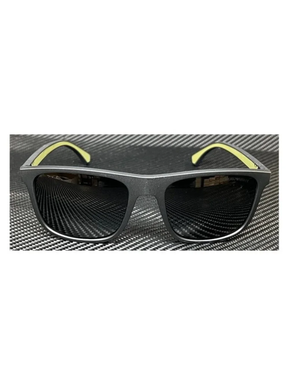 New Emporio Armani Men Matte Black Sunglasses 56-19-142